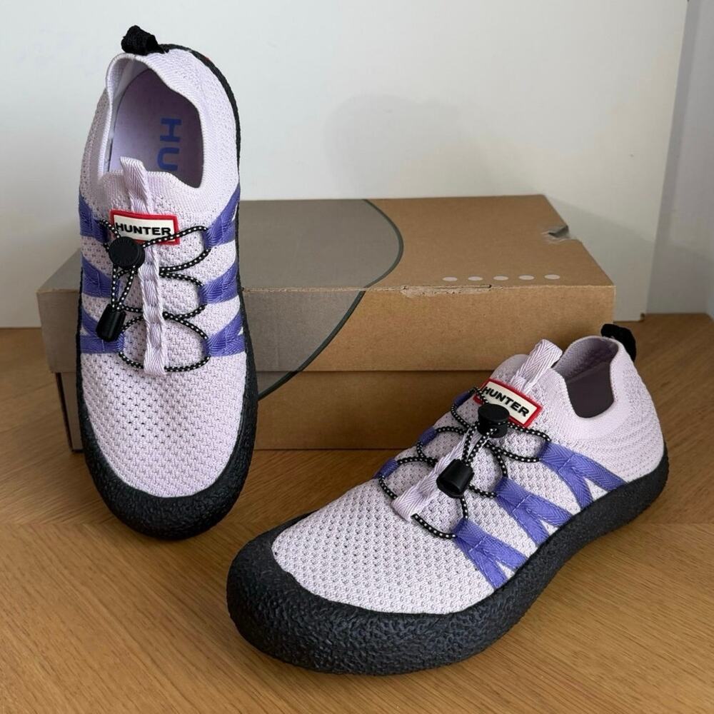 HUNTER Videl ‘Purple/Black’ Women Slip On Sneakers- SZ 9